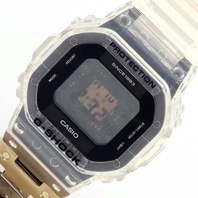 Pre-owned Casio Carbon Resin Wristwatch () In Multi