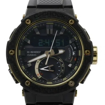 Pre-owned Casio Carbon Stainless Steel Wristwatch () In Multi