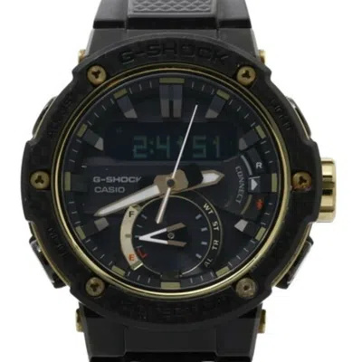 Pre-owned Casio Carbon Stainless Steel Wristwatch () In Multi