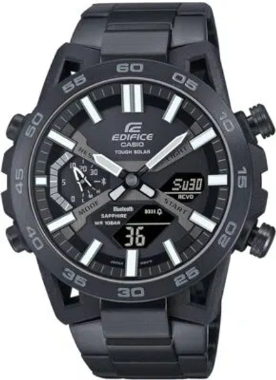 Pre-owned Casio Edifice Sospensione Ecb-2000ydc-1bjf Men Watch Bluetooth In Box