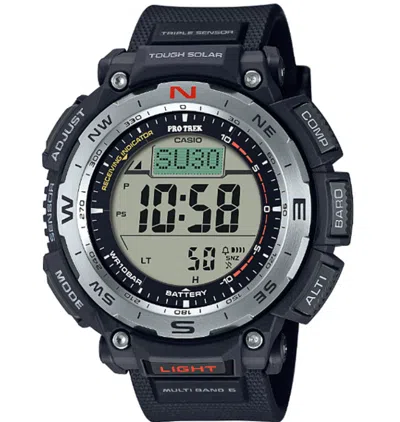 Pre-owned Casio Pro Trek Prw-3400-1jf Japan Import Domestic Version