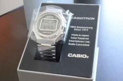 Pre-owned Casio Tron 50th Anniversary Re-launch Limited Edition Trn50-2a In Hand