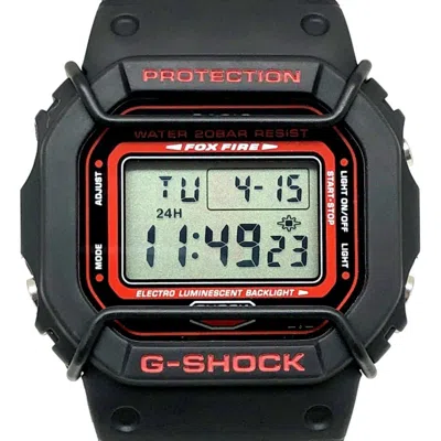Pre-owned Casio Ceramic Wristwatch () In Black