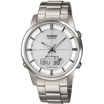 Casio Classic & Vintage Casio Lineage Multiband 6 Tough Solar In Metallic