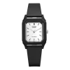 Casio Classic Square Analog Watch 'black White'