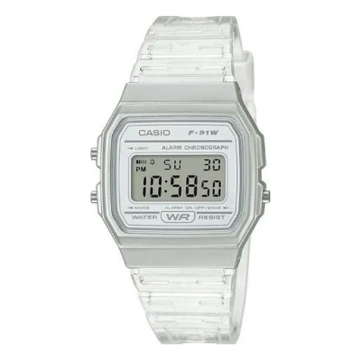 Casio Couple Quartz Waterproof Sports Unisex Mens White Digital In Neutral