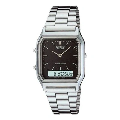 Casio Couple Waterproof Mens Black Analog/digital Combo