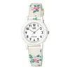 Casio Cute Elegant Quartz Watch Waterproof Resin Strap In Neutral