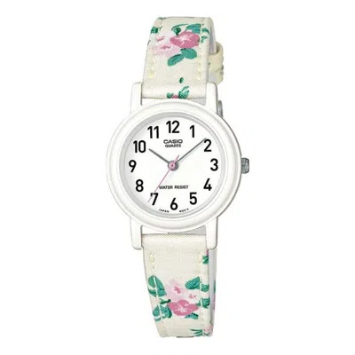 Casio Cute Elegant Quartz Watch Waterproof Resin Strap In Neutral