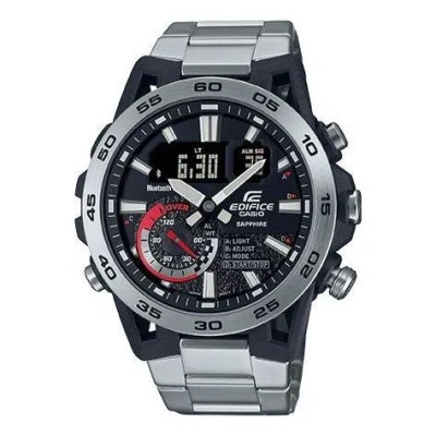 Casio Digital-analog 'silver Black' In Gray