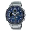 Casio Digital-analog 'silver Navy' In Metallic