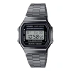 Casio Digital Classic Watch 'black Silver' In Metallic