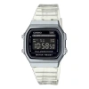 Casio Digital 'clear Silver Black'