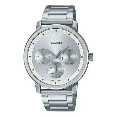 Casio Dress Analog Watch 'black Silver Metallic'