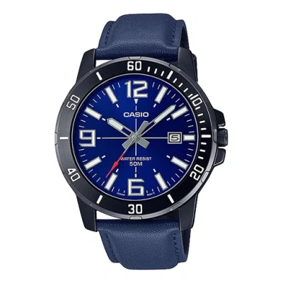 Casio Dress Classic Analog Watch 'metallic Blue'