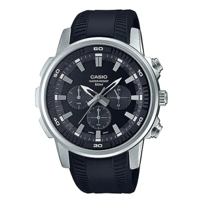 Casio Dress Classic Minimalistic Analog Watch 'black Silver'