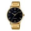 Casio Dress Classic Minimalistic Analog Watch 'gold Black'