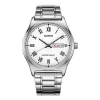 Casio Dress Classic Minimalistic Analog Watch 'silver Steel White'