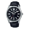 Casio Dress Pointer Display Analog Watch 'black Silver White'