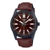 Casio Dress Pointer Display Analog Watch 'metallic Brown'