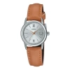 Casio Dress Series Quartz Brown Orange Brown Brown Analog