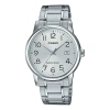 Casio Dress Series Retro Sports Watch Silver Analog In Metallic