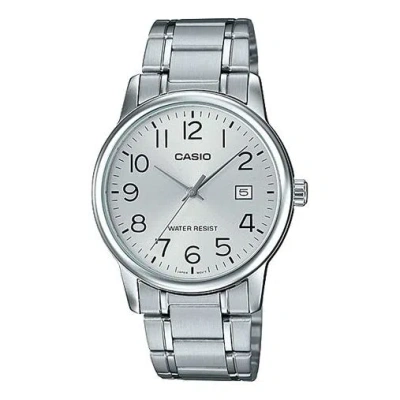 Casio Dress Series Retro Sports Watch Silver Analog In Metallic
