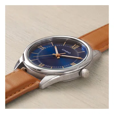 Casio Dressseries Men'ses Blue Mens Dark Blue Analog