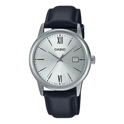 Casio Dressseries Men'ses Mens Silver Analog In Black