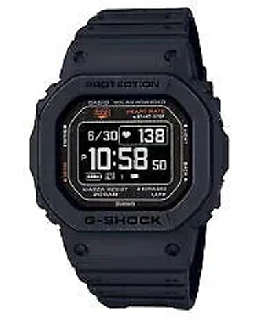 Pre-owned Casio Dw-h5600-1jr G-shock G-squad Smartwatch Sport Bluetooth Digital Men Watch