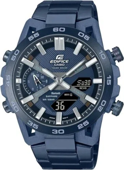 Pre-owned Casio Ecb-2000ycb-2ajf Edifice Cool Blue Edition Japan Import 2024