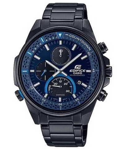 Pre-owned Casio Edifice Chronograph Solar Efs-s590dc-2a Efss590dc-2 100m Men's Watch