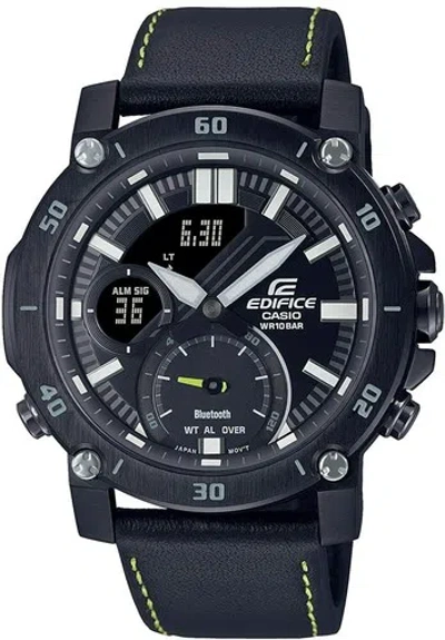 Pre-owned Casio Edifice Ecb-20ycl-1ajf Smartphone Link Men's Watch Bluetooth In Box