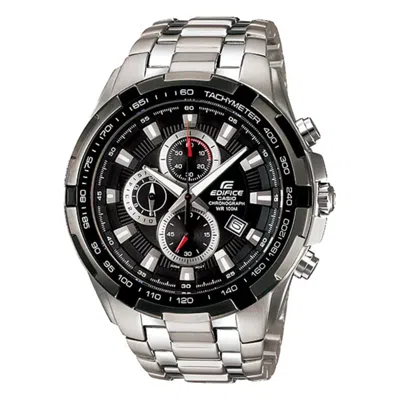 Pre-owned Casio Edifice Ef-539d-1avudf-p Chronograph Stainless Steel Men Watch