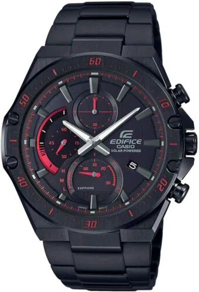 Pre-owned Casio Edifice Efs-s560ydc-1ajf Solar Powered Chronograph Sapphire Crystal Watch