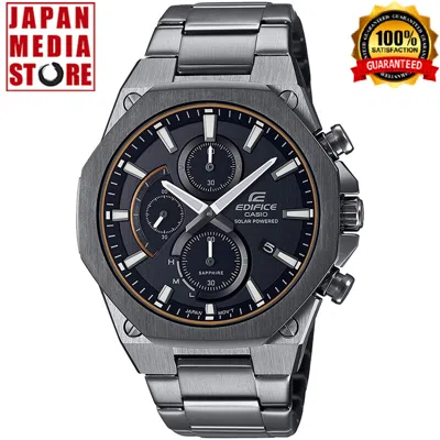 Pre-owned Casio Edifice Efs-s570ydc-1ajf Sport Chronograph Sapphire Solar Men Watch