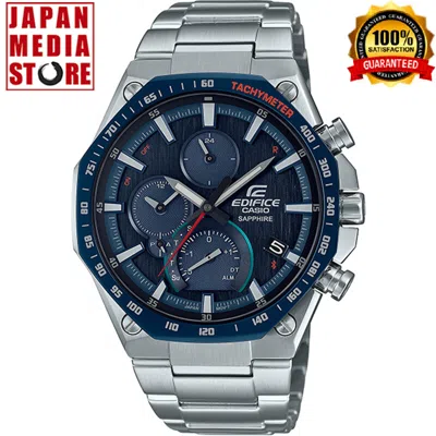 Pre-owned Casio Edifice Eqb-1100xydb-2ajf Flat Design Smartphone Link Bluetooth Men Watch