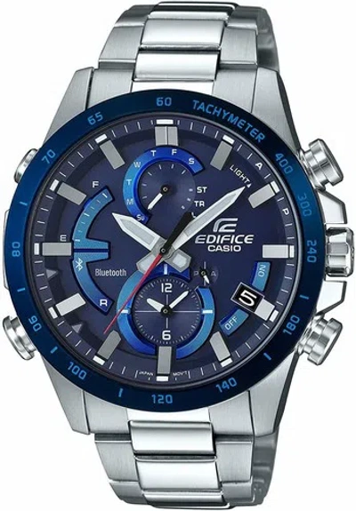 Pre-owned Casio Edifice Eqb-900db-2ajf Bluetooth Men's Watch Japan Inport W/tracking