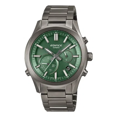 Casio Edifice Eqb-1300 Series 'dark Grey Green' In Multi