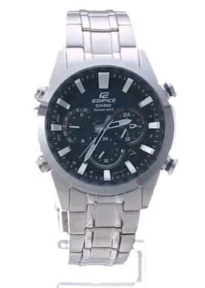 Pre-owned Casio Edifice Eqw-t630jd-2ajf Multiband 6 Radio Solar Men Watch In Box
