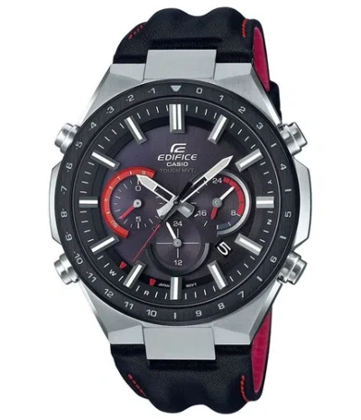 Pre-owned Casio Edifice Eqw-t660bl-1bjf Solar Radio Men's Watch 2019 Model In Box