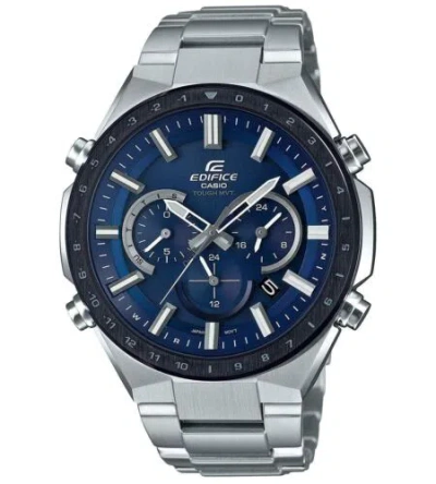 Pre-owned Casio Edifice Eqw-t660db-2ajf Multiband 6 Radio Solar Men's Watch 2018 Model