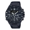 Casio Edifice Mens Black Analog/digital Combo