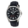 Casio Edifice Mens Blacksilver Analog