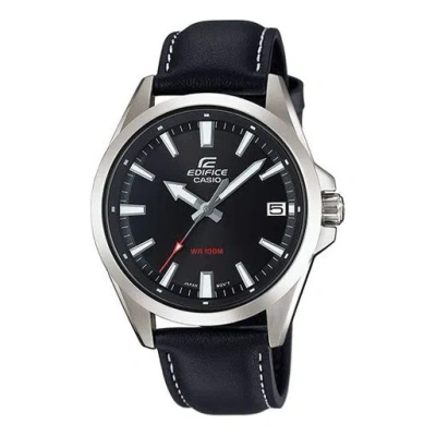 Casio Edifice Mens Blacksilver Analog
