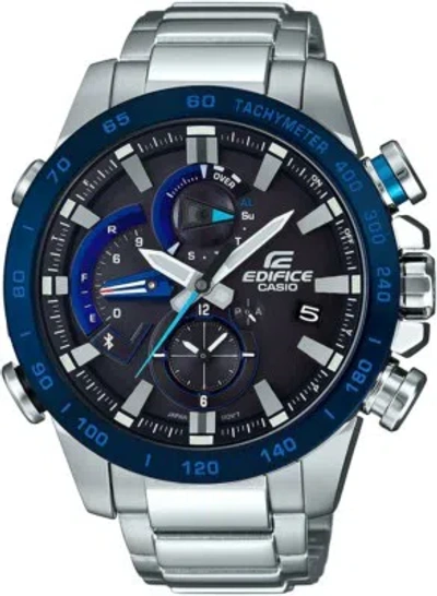 Pre-owned Casio Edifice Race Lap Chronograph Eqb-800db-1ajf Men\\\'s Watch Japan Import