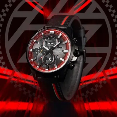 Pre-owned Casio Edifice Series Efr-303cl-1avuprn Multi-hand Watch Fashion Men's Watches