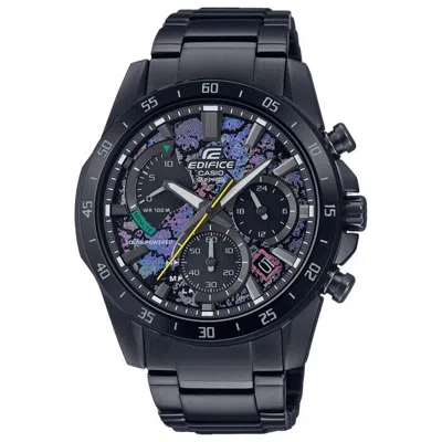 Pre-owned Casio Edifice Series Efs-s580cp-1avuprc Solar Chronograph Watch