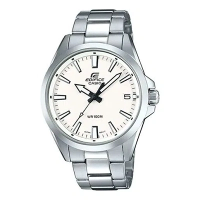 Casio Edifice Series Leisure Fashion Men S Quartz Waterproof Mens Silver Analog
