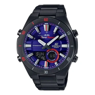 Casio Edifice Series Scuderia Toro Rosso Sportses Men's Black/blue Mens Blackblue Analog
